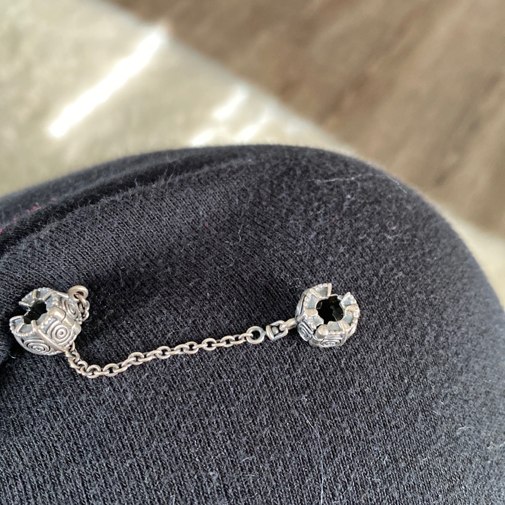 Pandora safety chain silver